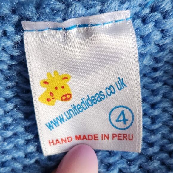 United Ideas London Hooded Guardsman Jumper Sweater Cardigan | Toddler Size 4 - Picture 8 of 8